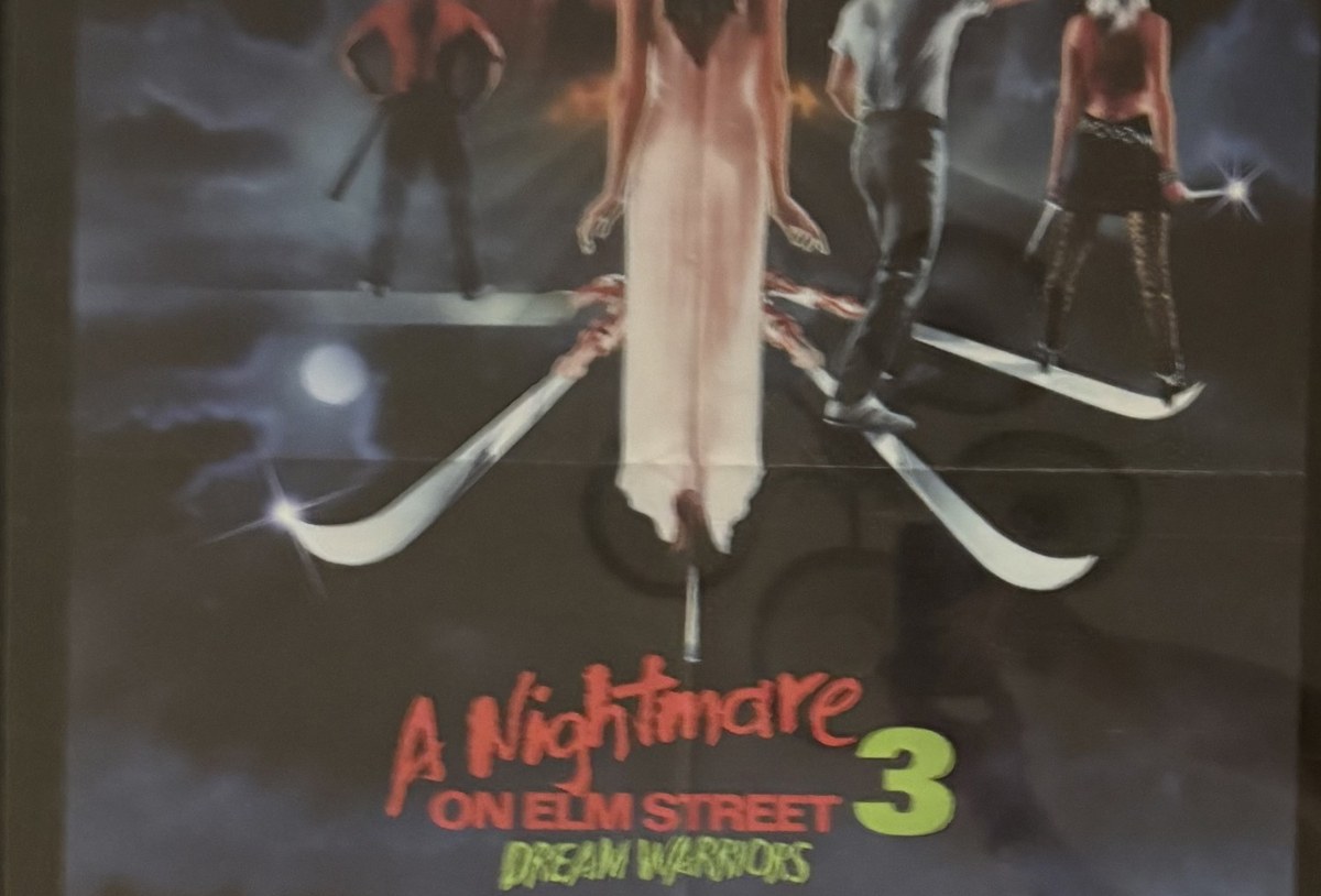 Actual A Nightmare on Elm Street 3: Dream Warriors — sweepstakes promotional poster detail image 3
