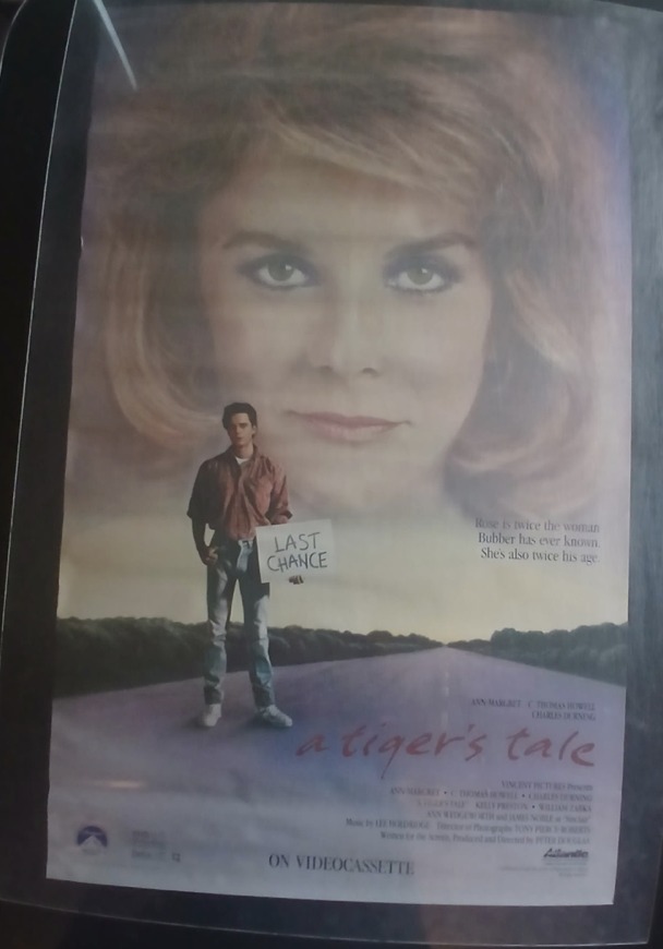 Actual A Tiger's Tale — home-video promotional poster front photograph
