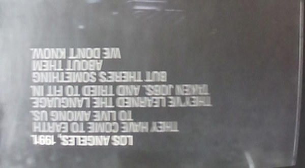 Actual Alien Nation — home-video promotional poster detail image 4