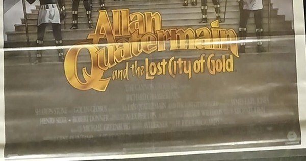 Actual Allan Quatermain and the Lost City of Gold — home-video promotional poster detail image 4