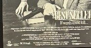 Actual Best Seller Promo Sheet — James Woods / Brian Dennehy video advertising piece detail image 4