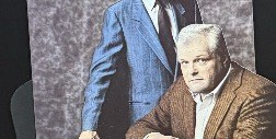 Actual Best Seller Standee — James Woods / Brian Dennehy video-store display detail image 3
