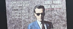 Actual Best Seller Standee — James Woods / Brian Dennehy video-store display detail image 2