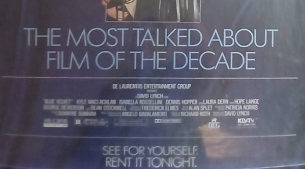 Actual Blue Velvet — home-video promotional poster detail image 4