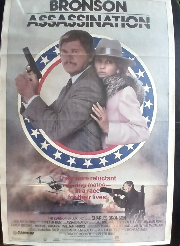 Actual Bronson Assassination — home-video promotional poster front photograph