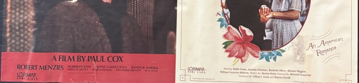 Actual Cactus / Courtship — Lorimar Home Video double-feature poster detail image 4