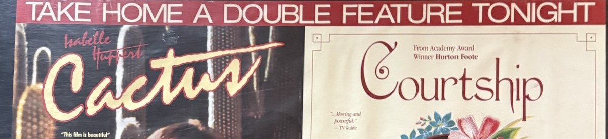Actual Cactus / Courtship — Lorimar Home Video double-feature poster detail image 2