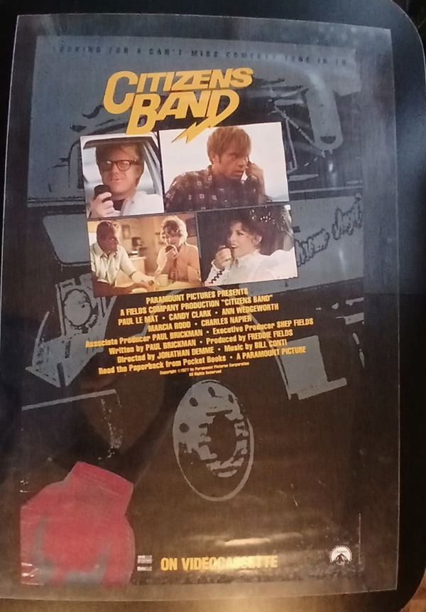 Actual Citizens Band — home-video promotional poster front photograph