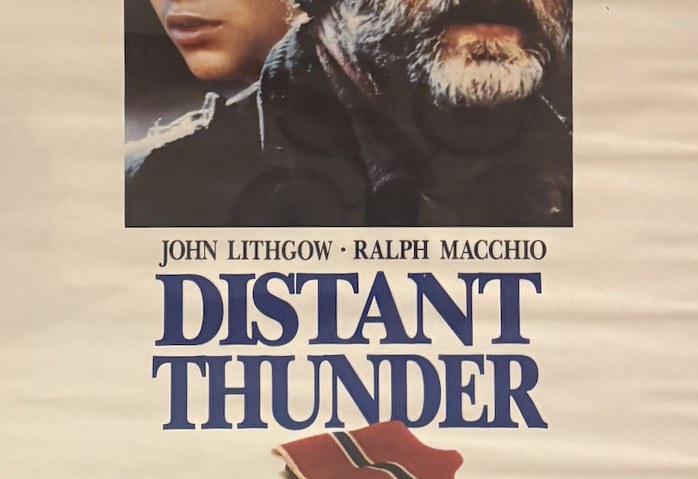 Actual Distant Thunder — Paramount home-video promotional poster detail image 3