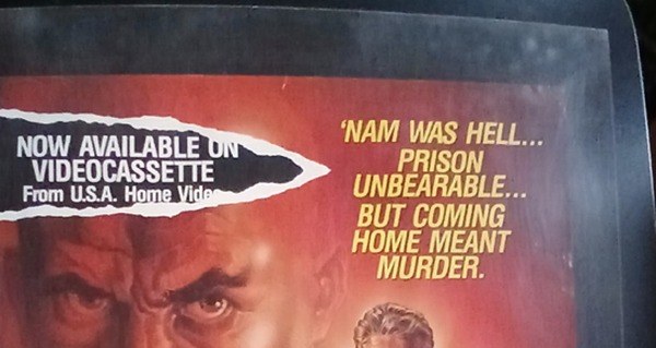 Actual Eye of the Tiger — home-video promotional poster detail image 2