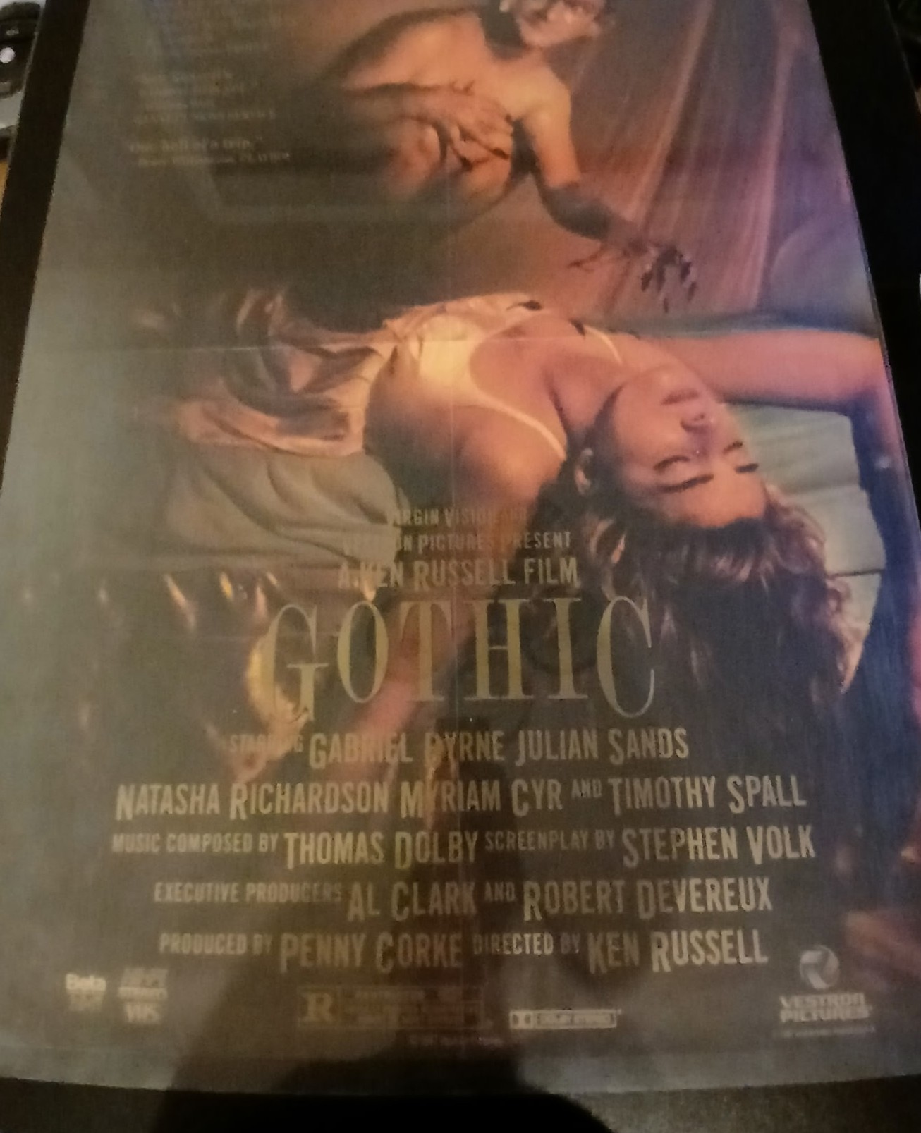 Actual Gothic — home-video promotional poster front photograph