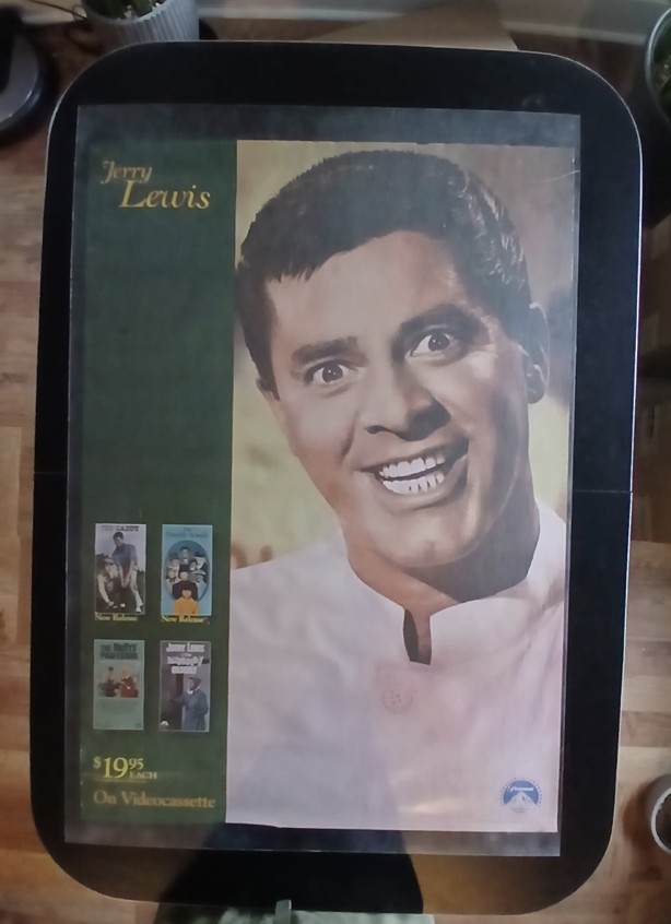 Actual Jerry Lewis — home-video collection promotional poster front photograph