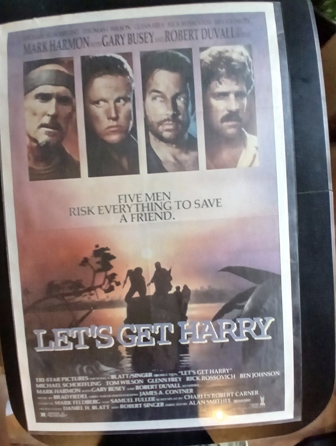 Actual Let's Get Harry — home-video promotional poster front photograph