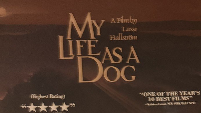 Actual My Life as a Dog — Skouras / Paramount videocassette poster detail image 2