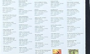 Actual National Geographic Video Library — Spectacular Catalog sheet detail image 3