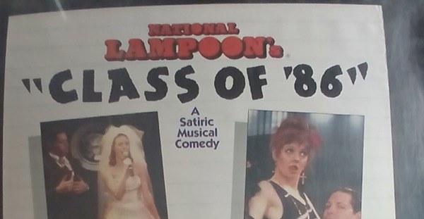 Actual National Lampoon's Class of '86 — home-video promotional poster detail image 2