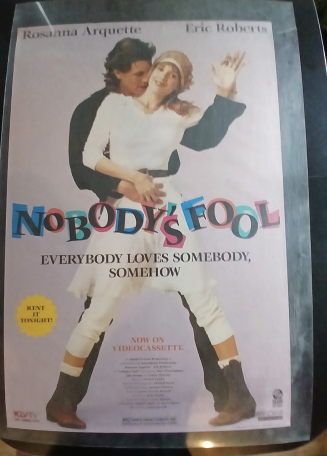 Actual Nobody's Fool — home-video promotional poster front photograph