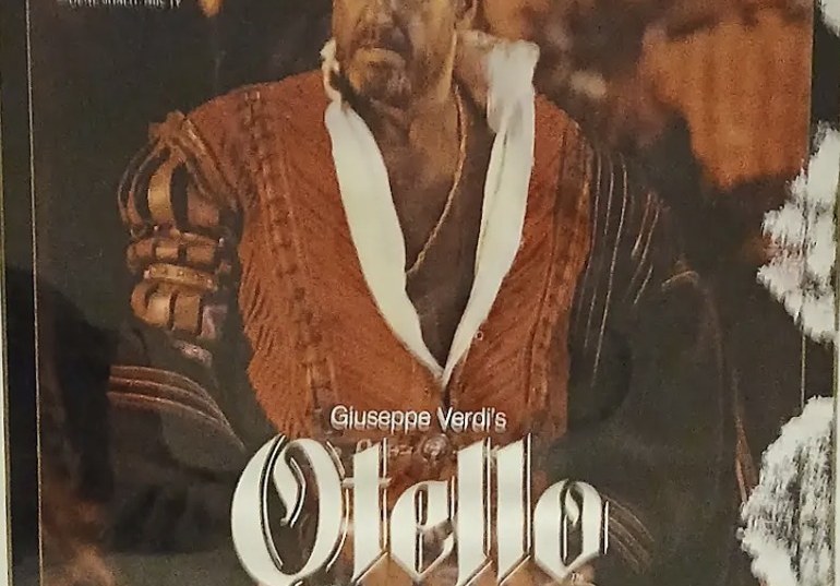 Actual Otello — Franco Zeffirelli / Cannon videocassette poster detail image 3