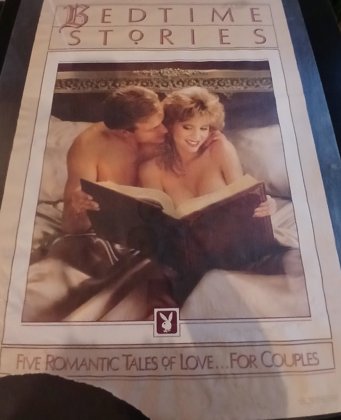 Actual Playboy's Bedtime Stories — home-video promotional poster front photograph