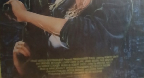Actual Programmed to Kill — home-video promotional poster detail image 4