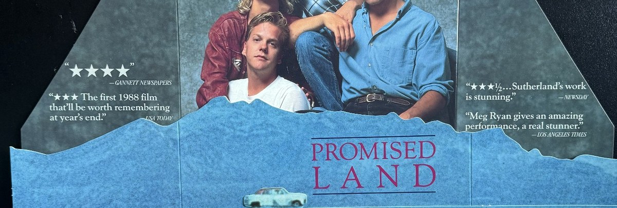 Actual Promised Land — Vestron die-cut video-store display detail image 3