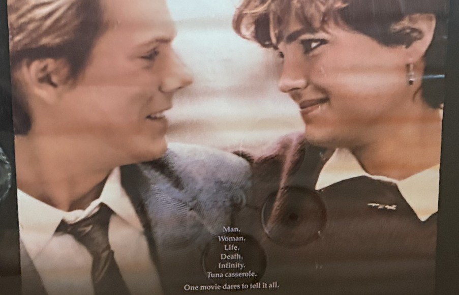 Actual She’s Having a Baby — Paramount videocassette promotional poster detail image 3