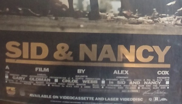 Actual Sid & Nancy — home-video promotional poster detail image 4