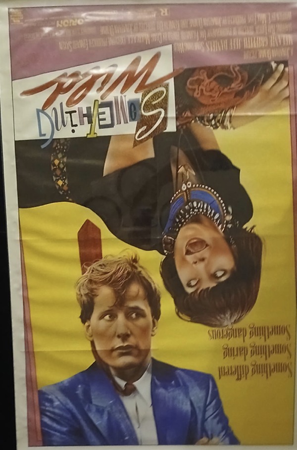 Actual Something Wild — home-video promotional poster front photograph