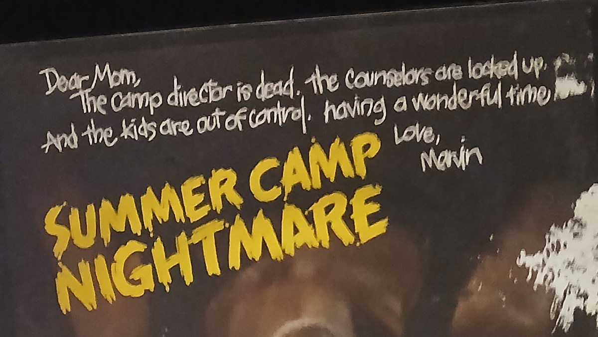 Actual Summer Camp Nightmare — Nelson Entertainment video poster detail image 2