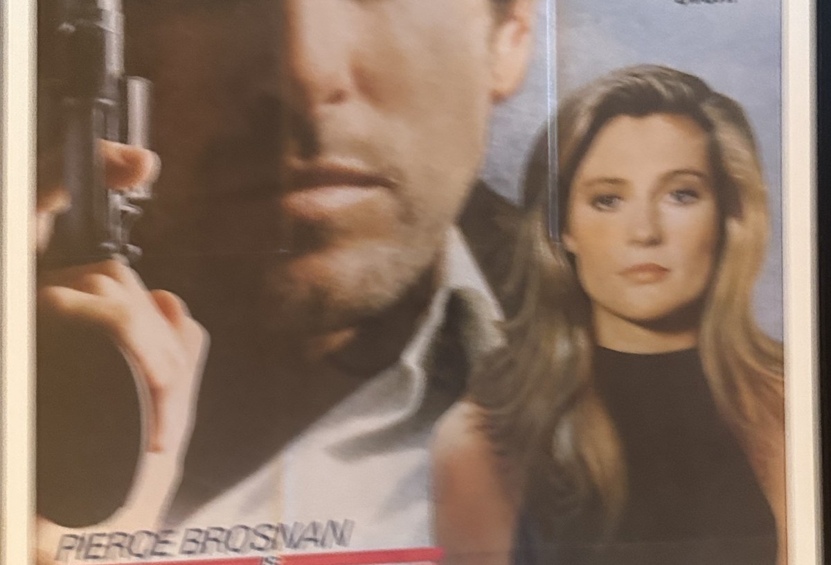Actual Taffin — Pierce Brosnan video-release poster detail image 3