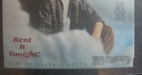 Actual The Boy Who Could Fly — home-video promotional poster detail image 4