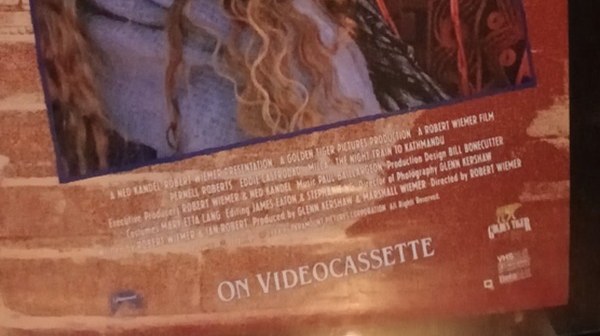 Actual The Night Train to Kathmandu — home-video promotional poster detail image 4