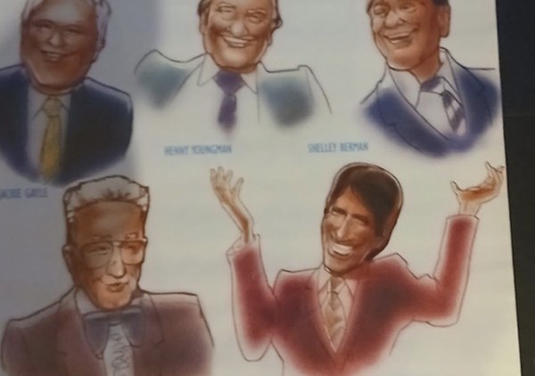 Actual The Young Comedians — home-video promotional poster detail image 3