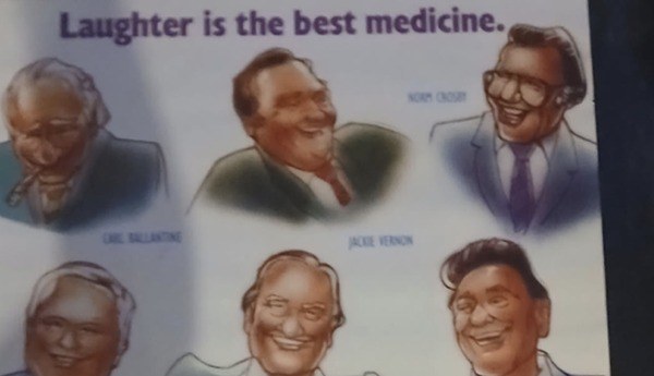 Actual The Young Comedians — home-video promotional poster detail image 2