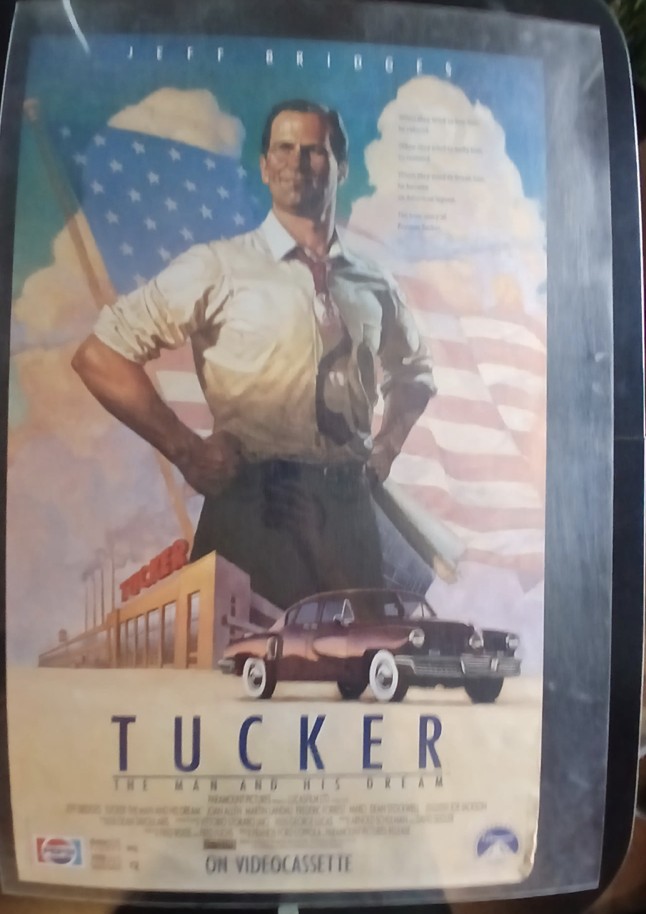 Actual Tucker: The Man and His Dream — home-video promotional poster front photograph