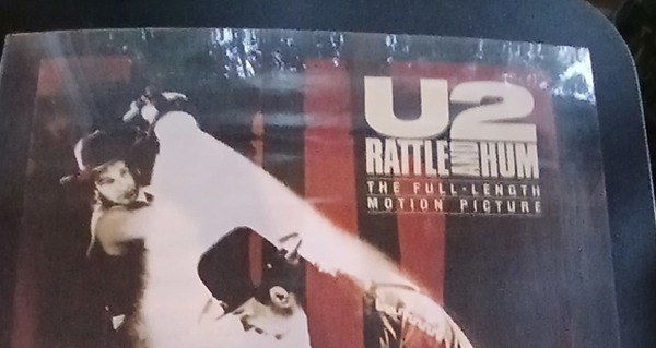 Actual U2: Rattle and Hum — home-video promotional poster detail image 2
