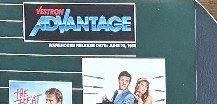 Actual Vestron Advantage June 1989 — dealer release sheet detail image 2