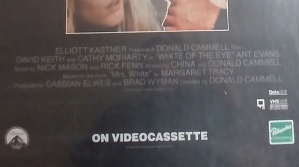 Actual White of the Eye — home-video promotional poster detail image 4
