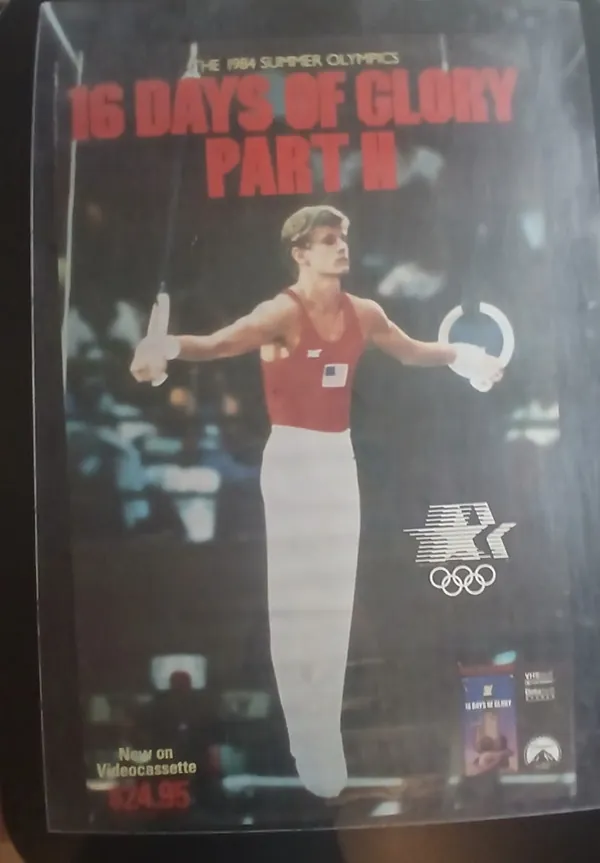 Actual 16 Days of Glory Part II — home-video promotional poster front photograph