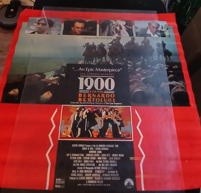 Actual 1900 — home-video release promotional poster front photograph