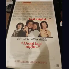 Actual About Last Night... — home-video promotional poster detail image 1
