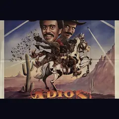 Actual Adios Amigo - Vidmark Entertainment promotional poster detail image 3