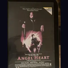 Actual Angel Heart - IVE videocassette promotional poster detail image 1