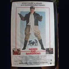 Actual Armed and Dangerous — home-video promotional poster detail image 1