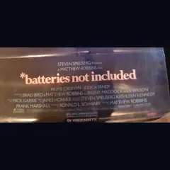 Actual *batteries not included — home-video promotional poster detail image 4
