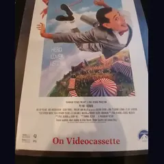 Actual Big Top Pee-wee — home-video promotional poster detail image 1