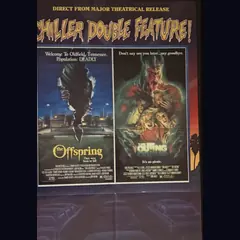 Actual Chiller Double Feature: The Offspring / The Being - video promotional poster detail image 1