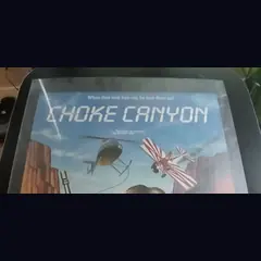 Actual Choke Canyon — home-video promotional poster detail image 2