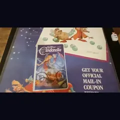 Actual Cinderella — free lithograph mail-in promotional sheet detail image 3