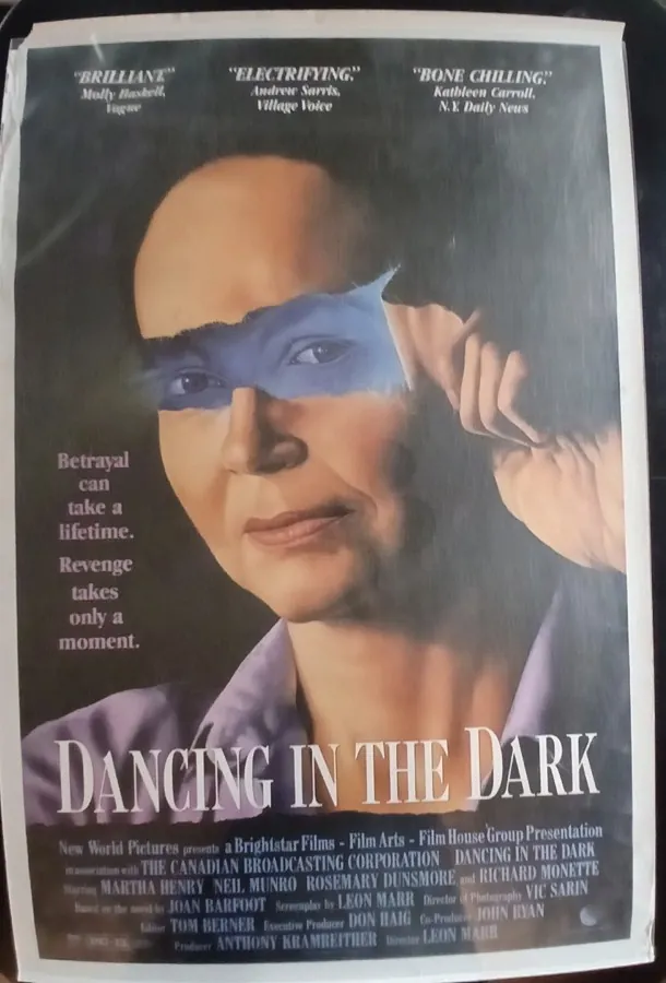 Actual Dancing in the Dark — home-video promotional poster front photograph